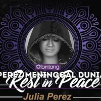 Julia Perez meninggal dunia pada Sabtu. (10/6) di RSCM Jakarta Pusat. 