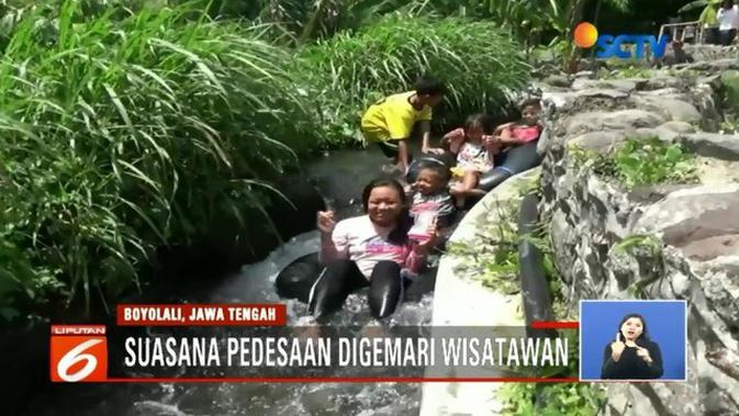 Sensasi Susur Sungai Di Desa Kadireso Boyolali News