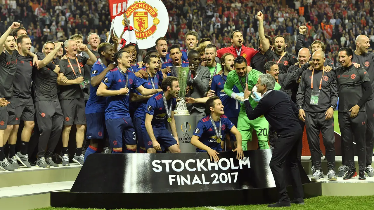 Manchester United Jose Mourinho akan tampil di Liga Champions musim depan setelah menjuarai Liga Europa 2017/2018. 
