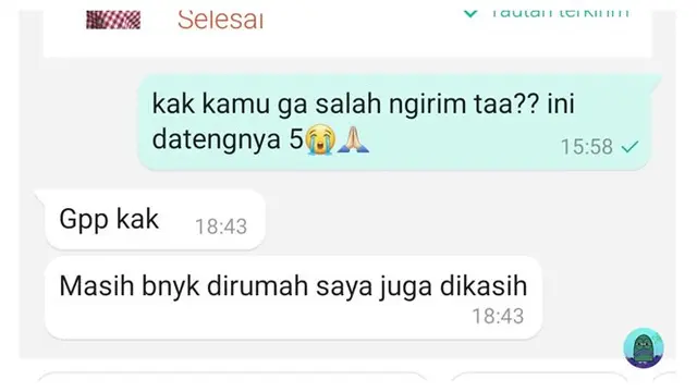 7 Chat Pembeli dapat Banyak Bonus dari Penjual Online Shop Ini Bikin Senyum Sendiri