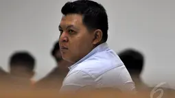 Jaksa KPK menilai terdakwa Teddy telah terbukti memberikan suap sebesar 100.000 Dolar Singapura kepada Bupati Biak Numfor nonaktif, Yesaya Sombuk, Jakarta, Senin (29/9/2014) (Liputan6.com/Miftahul Hayat)