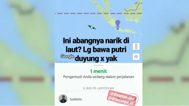 Seringkali, peta yang menunjukkan lokasi pengemudi mengalami kesalahan yang mengejutkan pengguna.