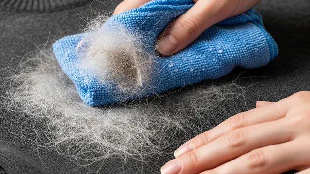 Cara Menghilangkan Bulu Hewan di Baju Tanpa Lint Roller.
