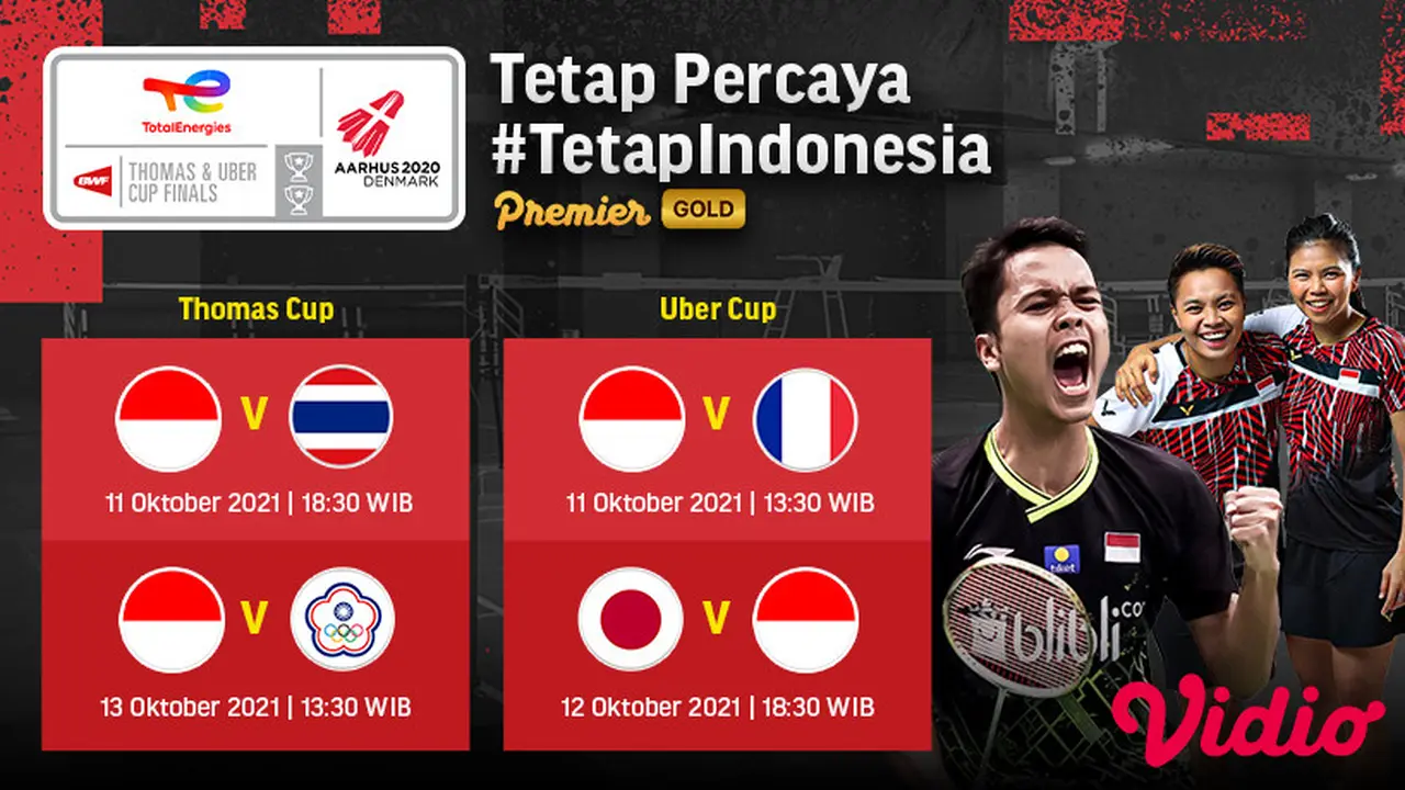 Piala Thomas dan Uber Cup 2020
