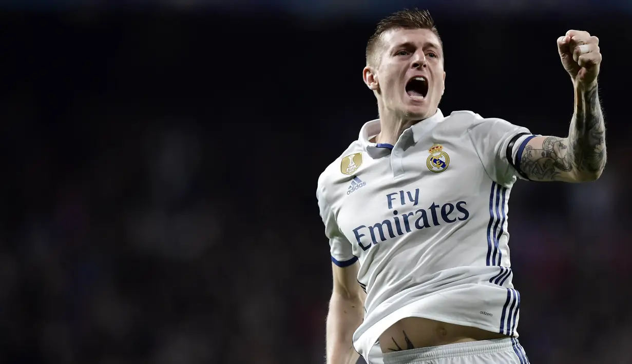 8. Toni Kroos (Real Madrid) -10 Assist. (AFP/Javier Soriano)