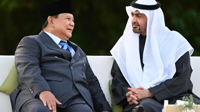 Pertemuan Prabowo dan MBZ