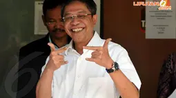 [FOTO] Ragam Gaya Tahanan KPK Usai Mencoblos