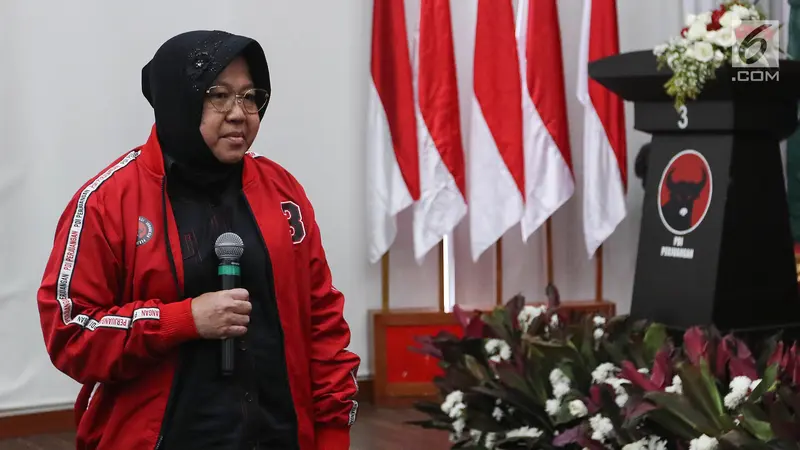 Megawati Resmi Lantik Risma
