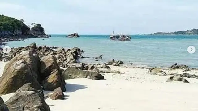 Pulau Jemur di Kabupaten Rokan Hilir, Riau