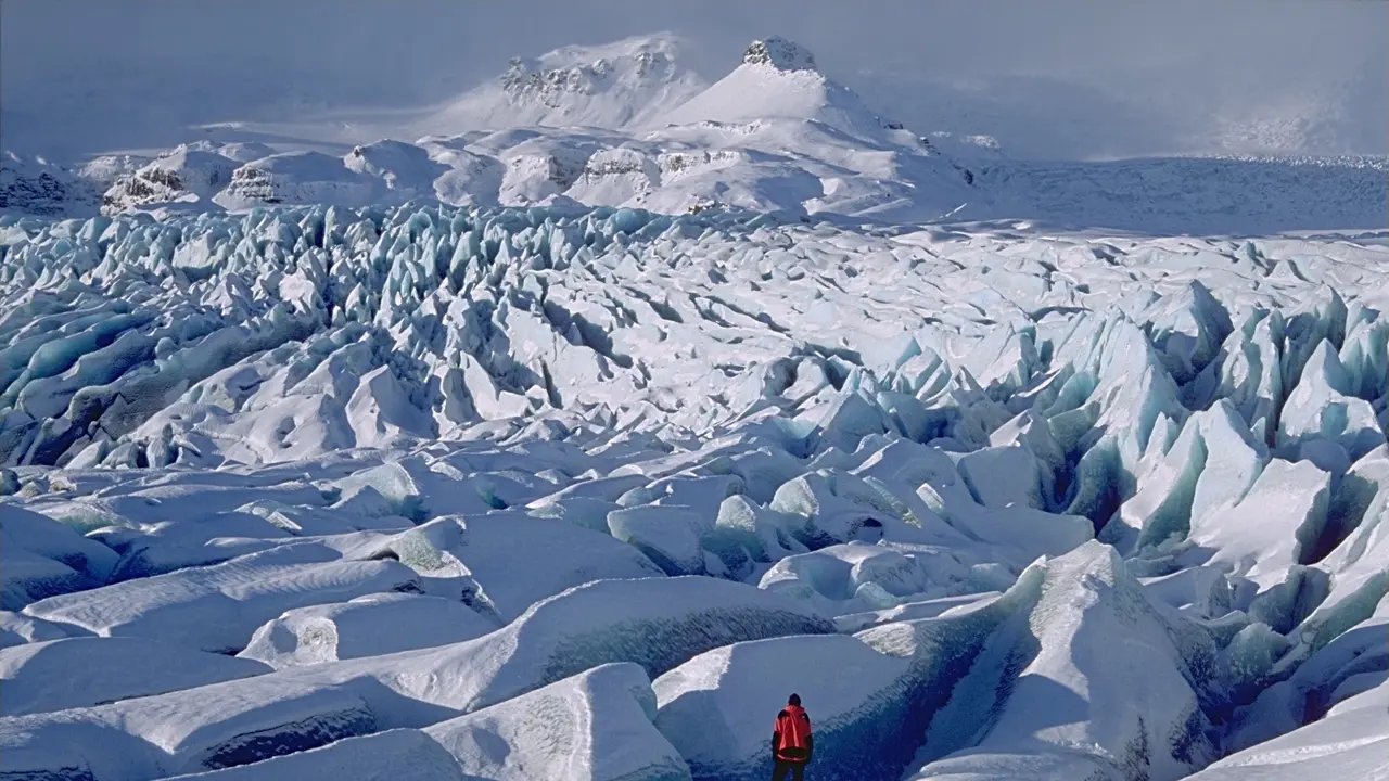 Gletser Breiðamerkurjökull di Islandia