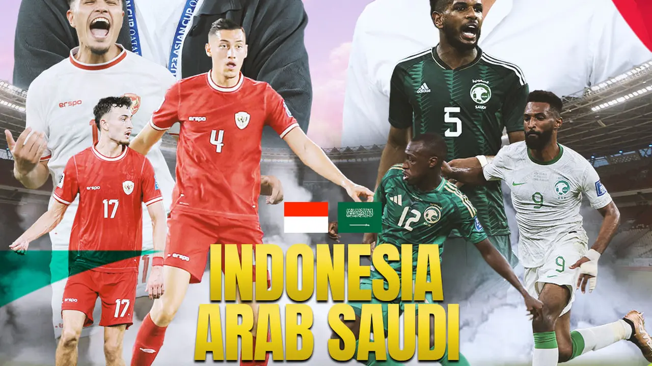 Kualifikasi Piala Dunia 2026 - Timnas Indonesia Vs Arab Saudi - Duel Antarlini