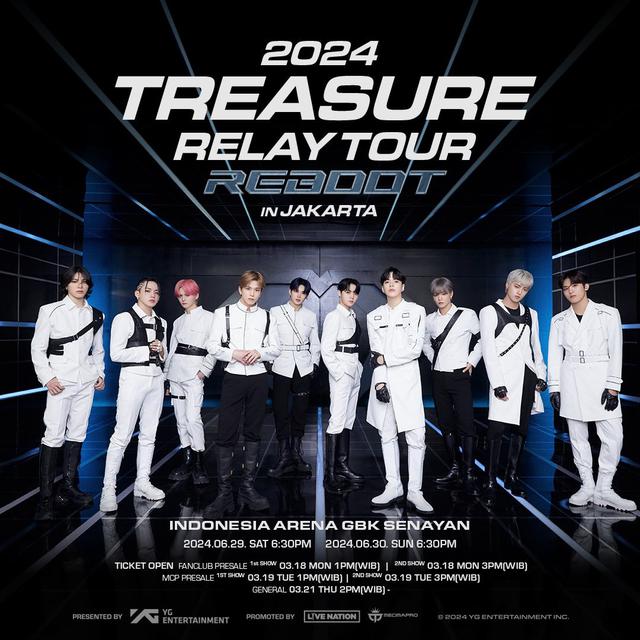 Treasure Concert Poster