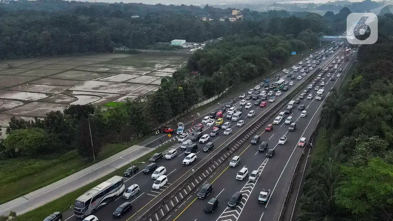 Penerapan One Way Tol Jakarta Cikampek Kembali Diberlakukan Hingga Gerbang Kalikangkung