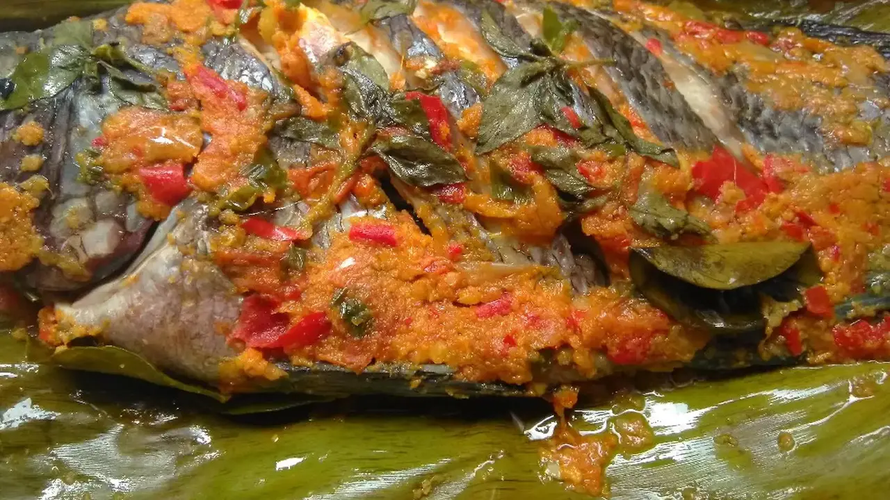 Woku daun Pisang