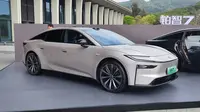 Toyota Buka Pemesanan bZ7, Sedan Listrik Canggih Kolaborasi dengan Huawei dan Xiaomi