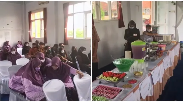 Niat Banget, Ujian Praktik Nikah Murid SMA Ini Bak Sungguhan