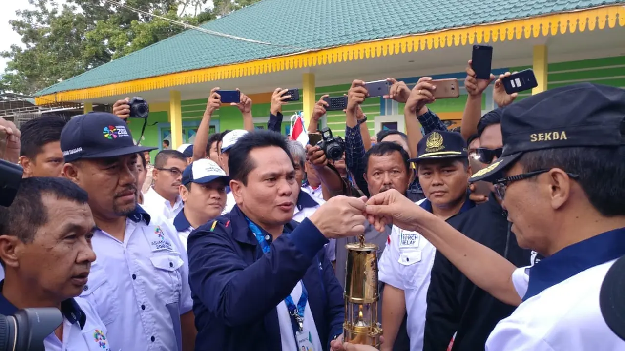 Obor Asian Games 2018 di Serdang Bedagai