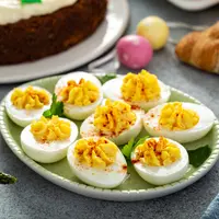 ilustrasi stuffed egg/Elena Veselova/Shutterstock