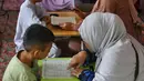 Melalui kegiatan ini diharapkan dapat menambah bekal ilmu dan pengetahuan anak-anak tentang agama Islam. (Liputan6.com/Angga Yuniar)