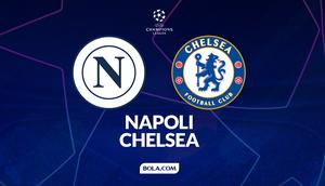 Napoli vs Chelsea di Liga Champions. (Bola.com/Gregah Nurikhsani)