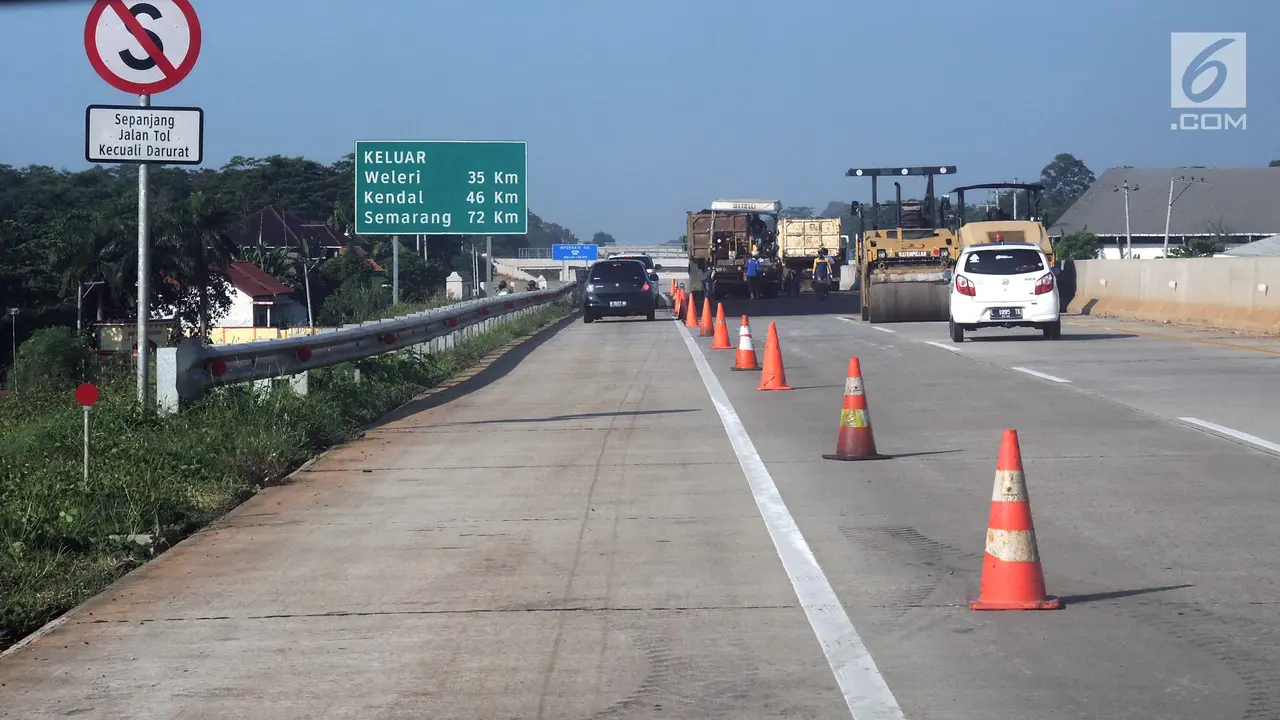Persiapan Jalan Tol Trans Jawa Jelang Arus Mudik 2019