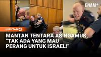 Mantan Tentara AS Ngamuk, "Tak Ada yang Mau Perang untuk Israel!"