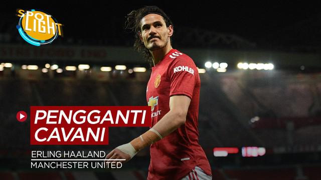 Berita video spotlight yang membahas tentang deretan pemain pengganti Edinson Cavani di Manchester United.