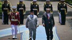 Kunjungan kenegaraan Presiden Afrika Selatan ke Indonesia dalam rangka memperkuat hubungan bilateral yang telah terjalin erat selama lebih dari tiga dekade. (Bay ISMOYO/AFP)