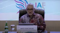 Direktur Jenderal Asia, Pasifik dan Afrika Kementerian Luar Negeri RI Abdul Kadir Jailani dalam konferensi pers terkait Indonesia Africa Forum 2024 yang diselenggarakan di Nusa Dua, Bali, 1-3 September 2024. (Tangkapan layar Youtube Kemlu RI)