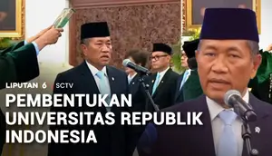 Prabowo Resmikan Universitas Republik Indonesia, Donny Ermawan Dilantik Gubernur URI