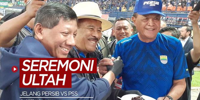 VIDEO: Potong Tumpeng dan Kue Ultah Jelang Laga Shopee Liga 1 2020, Persib Vs PSS