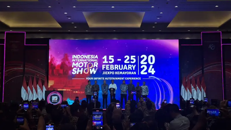Gelaran Indonesia International Motor Show atau IIMS 2024, resmi dibuka Presiden Jokowi