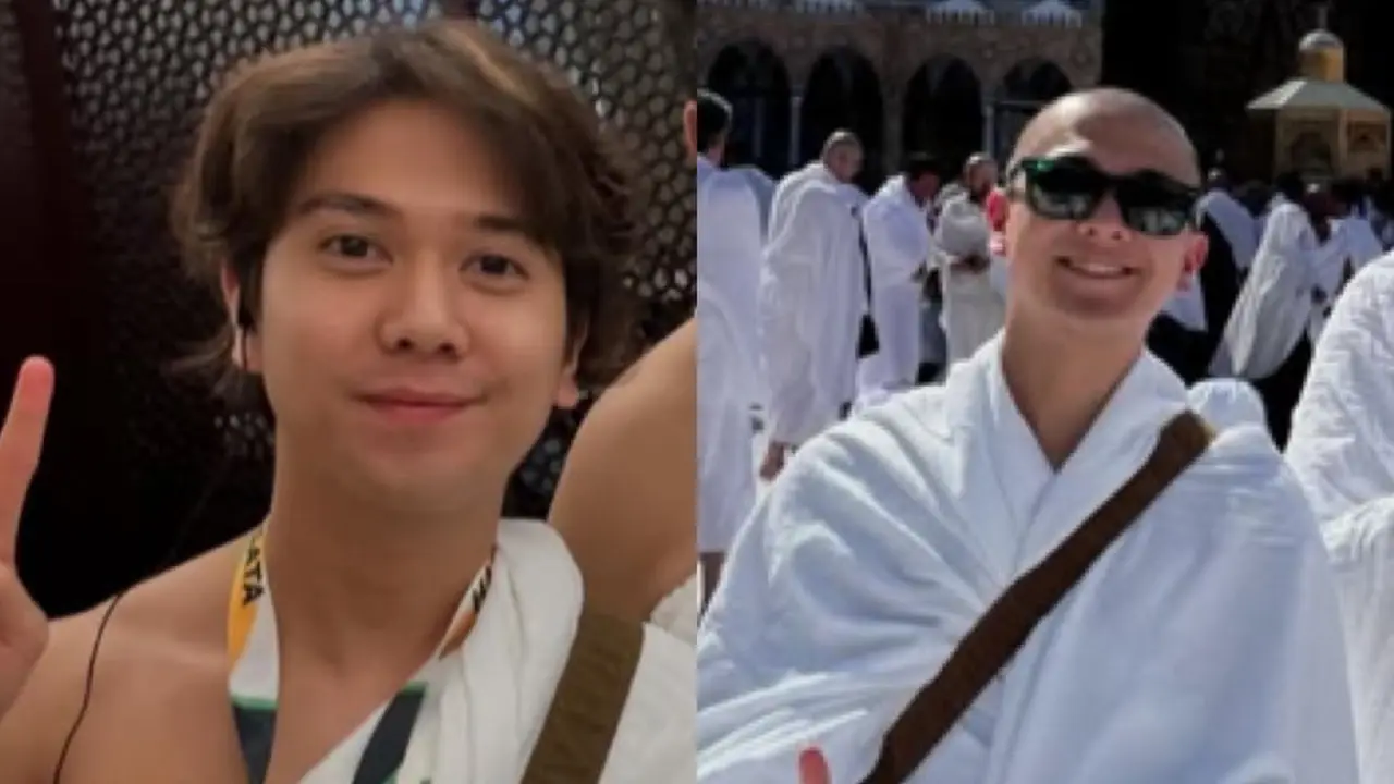 Tampilan Iqbaal Ramadhan Umrah di Penghujung Tahun 2024,