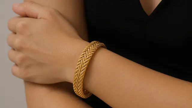 8 Model Gelang Emas Ulir Terbaru, Mewah dan Stylish untuk Tampil Elegan di Setiap Momen