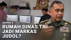 Rumah di kompleks TNI Angkatan Darat Cijantung, Jakarta Timur, diduga jadi markas judi online. Saat penggerebekan, ditemukan puluhan komputer yang diduga untuk operasional judi online.