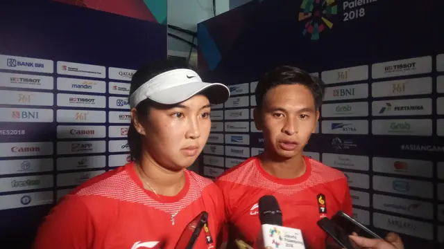Aldila Sutjiadi dan Christoper Benjamin Rungkat