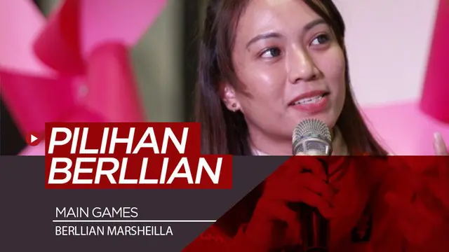 Berita video main games bersama atlet voli Indonesia, Berllian Marsheilla, di KLY Lounge, di mana wanita cantik ini diberi pilihan dua atlet tunggal bulu tangkis, Jonatan Christie atau Anthony Ginting.