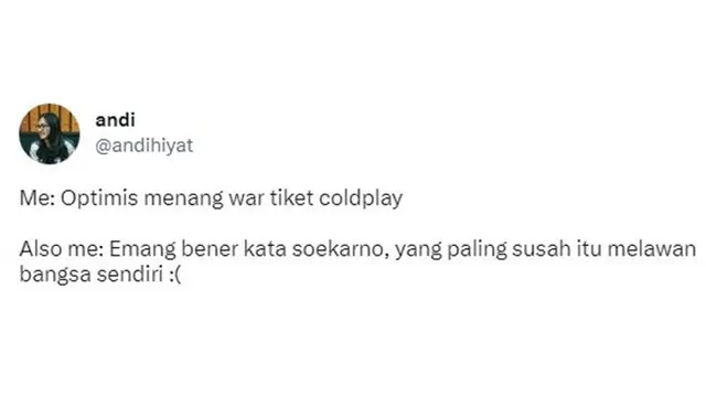 8 Cuitan Netizen Usai Tiket Coldplay Rp 11 Juta Sold Out, Bikin Melongo