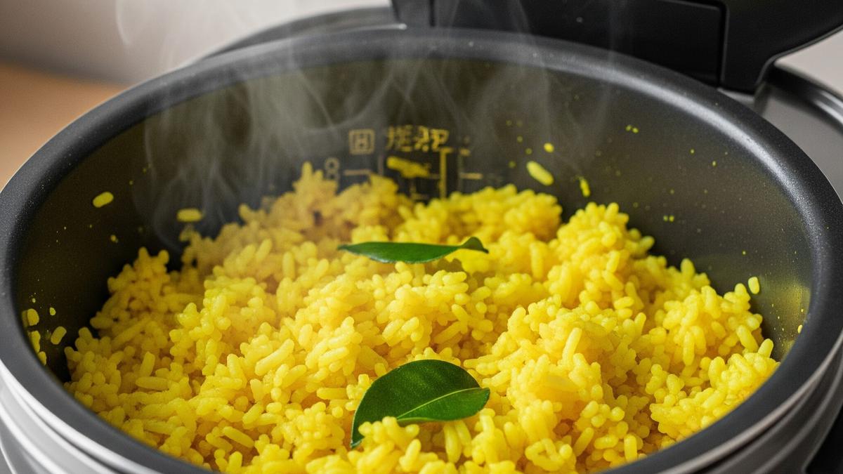 7 Cara Membuat Nasi Kuning dengan Magic Com yang Pulen dan Wangi