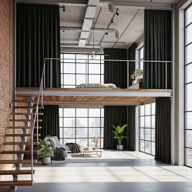10 Desain Rumah Mezzanine Minimalis dengan Konsep Industrial Kekinian ...