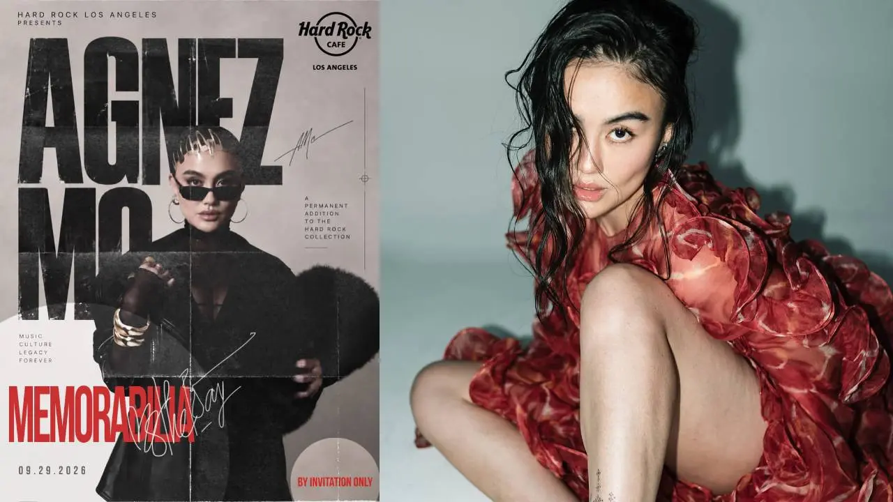 Memorabilia Agnez Mo Bakal Dipajang Permanen di Hard Rock LA