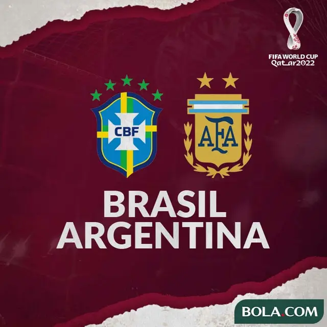 Kualifikasi Piala Dunia - Brasil Vs Argentina