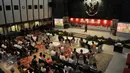 Suasana acara Welcome Dinner penyambutan Kejuaraan Dunia Bulutangkis 2015 di Gedung Balai Kota, Jakarta, Sabtu (8/8/2015). (Liputan6.com/JohanTallo)