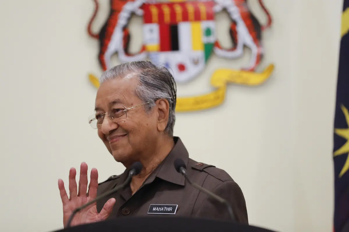Mahathir Mohamad Mundur sebagai PM Malaysia