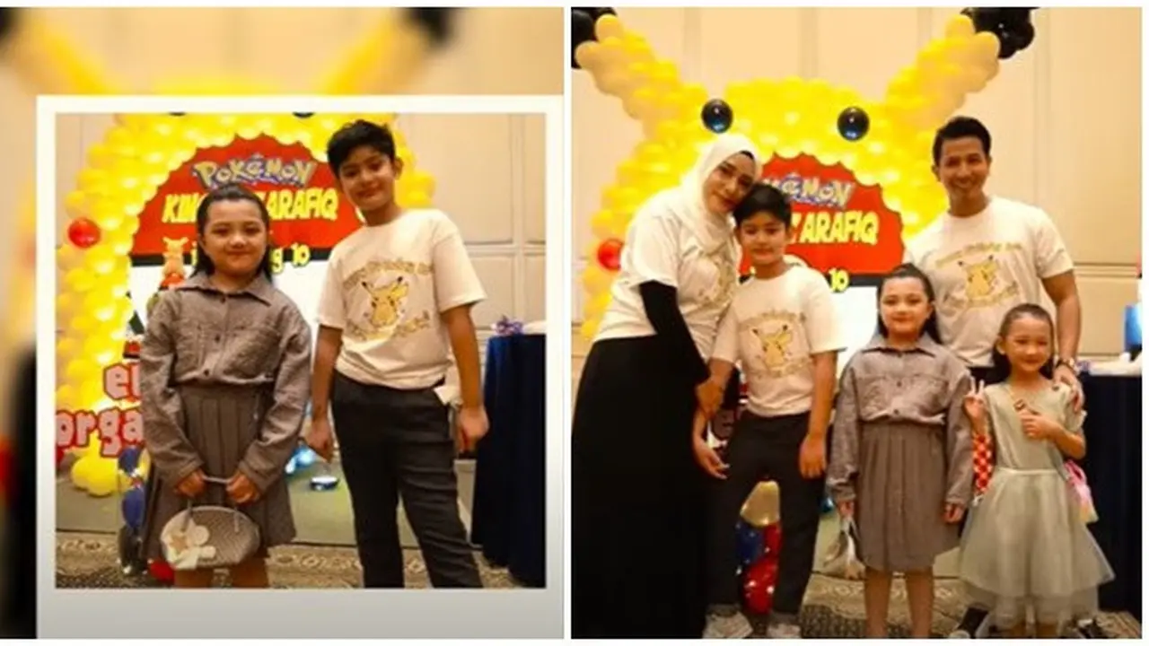 6 Potret Pertemuan King Faaz dan Arsy Hermansyah, Langsung Akrab Bikin Gemas