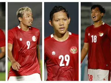 Kumpulan foto-foto pemain Timnas Indonesia yang memilki penampilan menawan saat menang melawan Tira Persikabo. (Foto: Bola.com/M. Iqbal Ichsan)