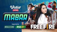 Main Bareng Free Fire bersama Anna Ladaina. (dok. Vidio)