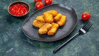 Easy Chicken Nugget Recipe With Honey Mustard Dipping Sauce