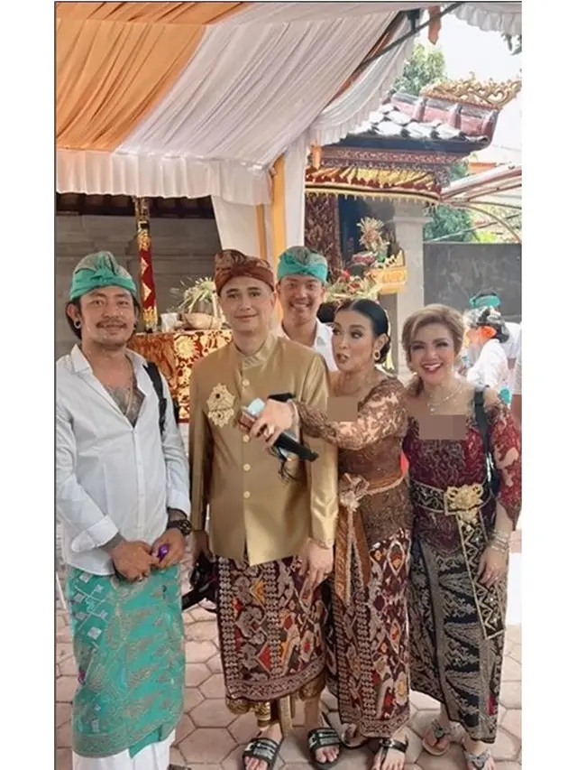6 Potret Jennifer Jill dan Barbie Kumalasari Pakai Kebaya Bali, Tampil Elegan
