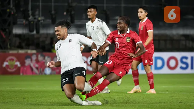 Foto: Aksi Hugo Samir yang Bikin Shin Tae-yong Kepincut pada Laga Uji Coba Timnas Indonesia, Digadang Bisa Tampil di Piala Dunia U-20?